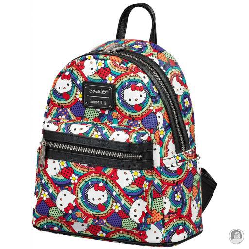 Sanrio Hello Kitty Abstract Print Mini Backpack Loungefly (Sanrio)