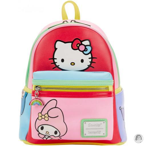 Loungefly Sanrio Sanrio Hello Kitty and Friends Color Block Mini Backpack