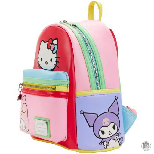 Sanrio Hello Kitty and Friends Color Block Mini Backpack Loungefly (Sanrio)