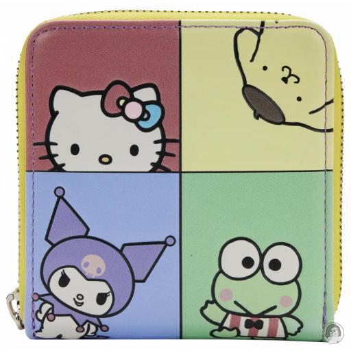 Sanrio Hello Kitty and Friends Color Block Zip Around Wallet Loungefly (Sanrio)