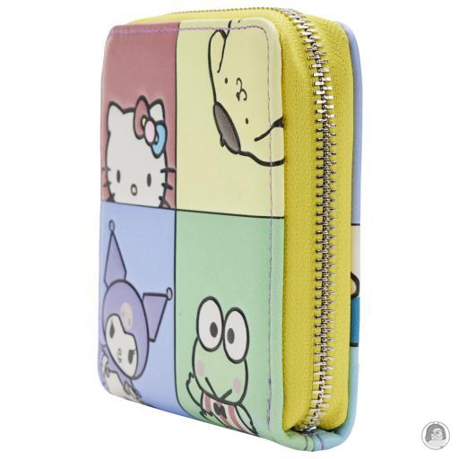 Sanrio Hello Kitty and Friends Color Block Zip Around Wallet Loungefly (Sanrio)