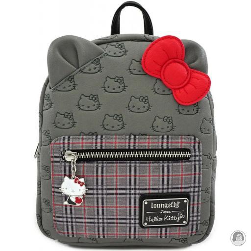 Sanrio Hello Kitty Plaid Fashion Mini Backpack Loungefly (Sanrio)