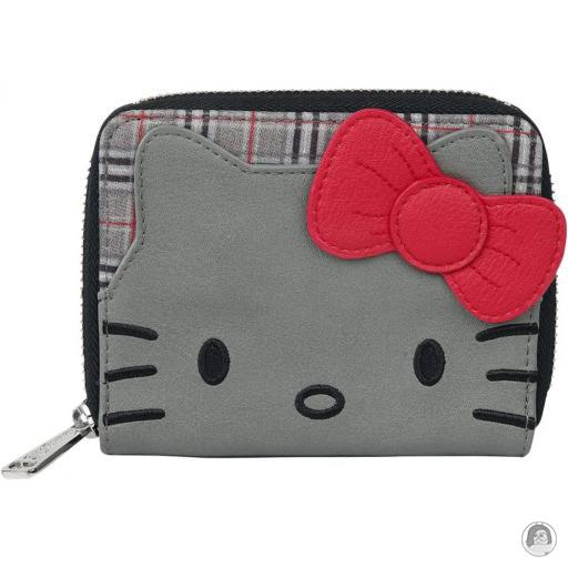 Sanrio Hello Kitty Plaid Fashion Zip Around Wallet Loungefly (Sanrio)