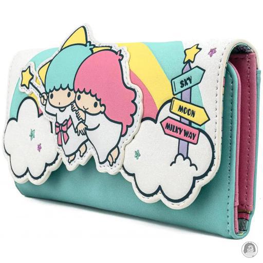 Sanrio Little Twin Stars Rainbow Cloud Tri-Fold Wallet Loungefly (Sanrio)