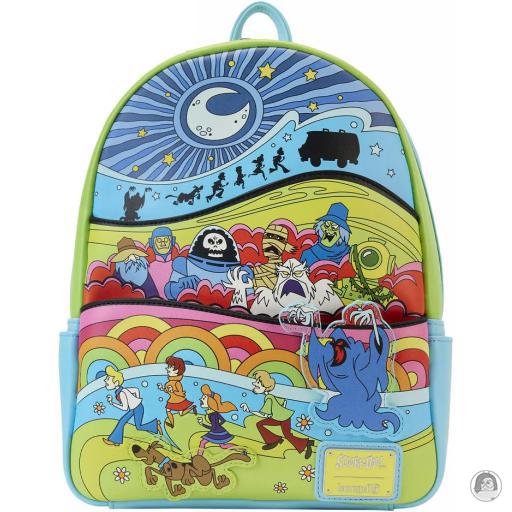 Loungefly Glow in the dark Scooby-Doo Psychedelic Monster Chase Mini Backpack