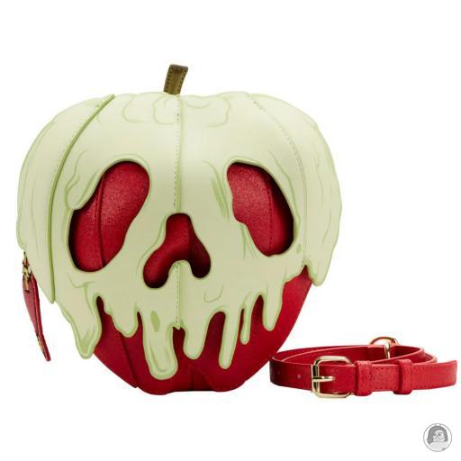Loungefly Glow in the dark Snow White And The Seven Dwarfs (Disney) Evil Queen Glow Poison Apple Crossbody Bag