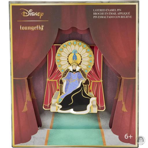 Loungefly Snow White And The Seven Dwarfs (Disney) Snow White And The Seven Dwarfs (Disney) Evil Queen Throne Enamel Pin