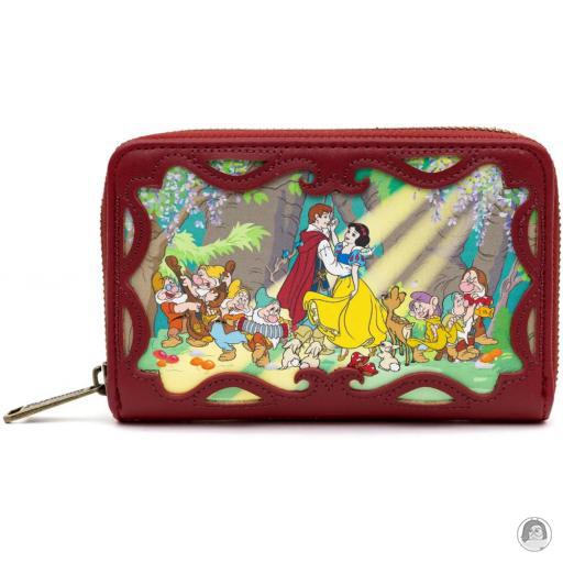 Loungefly Princess Stories Snow White And The Seven Dwarfs (Disney) Princess Stories Series Snow White Zip Around Wallet