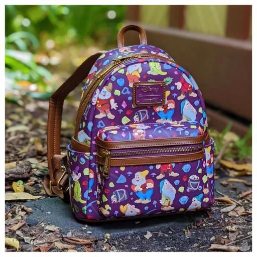 Snow White And The Seven Dwarfs (Disney) Seven Dwarfs 85th Anniversary Mini Backpack Loungefly (Snow White And The Seven Dwarfs (Disney))