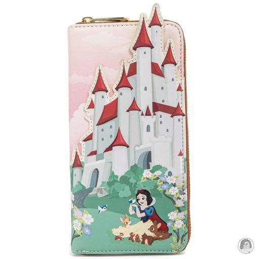 Loungefly Snow White And The Seven Dwarfs (Disney) Snow White And The Seven Dwarfs (Disney) Snow White Castle Zip Around Wallet