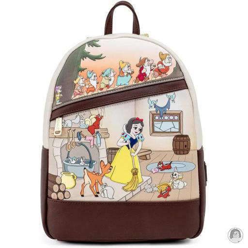 Loungefly Snow White And The Seven Dwarfs (Disney) Snow White And The Seven Dwarfs (Disney) Snow White Multi Scene Mini Backpack