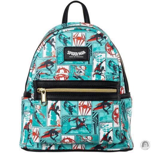 Spider-Man : Across the Spider-Verse (Marvel) Comic Strip Mini Backpack Loungefly (Spider-Man : Across the Spider-Verse (Marvel))