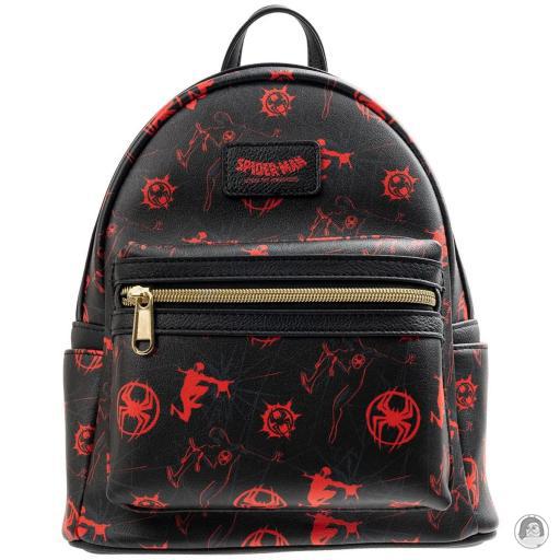 Loungefly Spider-Man : Across the Spider-Verse (Marvel) Spider-Man : Across the Spider-Verse (Marvel) Web All Over Print Mini Backpack