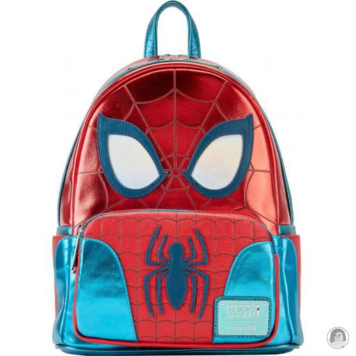 Spider-Man (Marvel) Metallic Mini Backpack Loungefly (Spider-Man (Marvel))