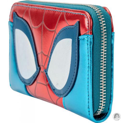 Spider-Man (Marvel) Metallic Zip Around Wallet Loungefly (Spider-Man (Marvel))