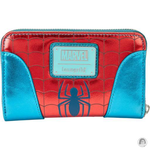 Spider-Man (Marvel) Metallic Zip Around Wallet Loungefly (Spider-Man (Marvel))