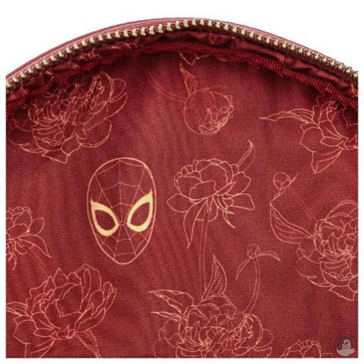 Spider-Man (Marvel) Spider-Man Floral Mini Backpack Loungefly (Spider-Man (Marvel))