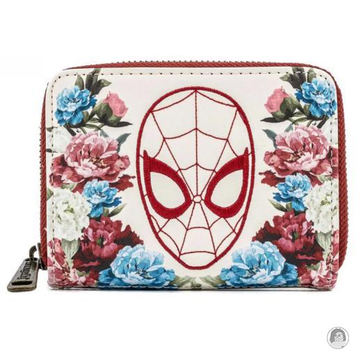 Loungefly Spider-Man (Marvel) Spider-Man (Marvel) Spider-Man Floral Zip Around Wallet
