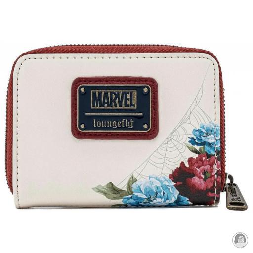 Spider-Man (Marvel) Spider-Man Floral Zip Around Wallet Loungefly (Spider-Man (Marvel))