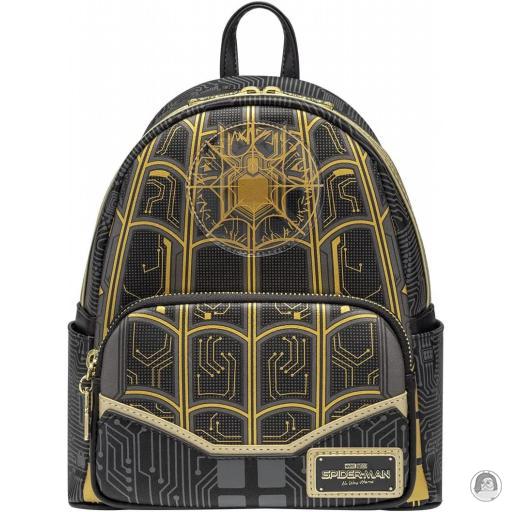 Loungefly Cosplay Spider-Man : No Way Home (Marvel) Black and Gold suit Mini Backpack