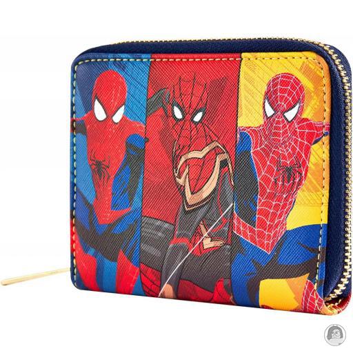 Spider-Man : No Way Home (Marvel) Three Spider-Men Zip Around Wallet Loungefly (Spider-Man : No Way Home (Marvel))