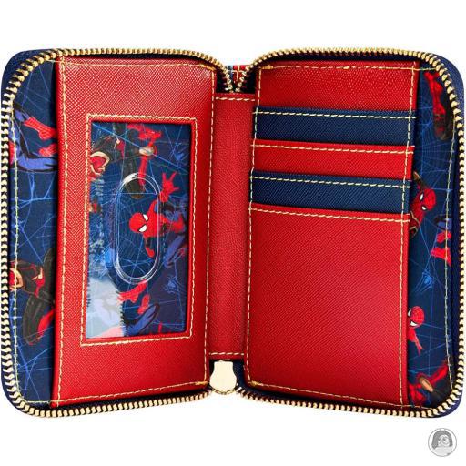 Spider-Man : No Way Home (Marvel) Three Spider-Men Zip Around Wallet Loungefly (Spider-Man : No Way Home (Marvel))