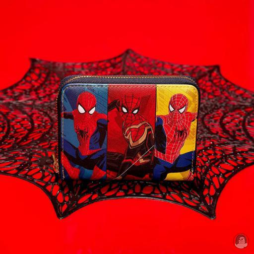 Spider-Man : No Way Home (Marvel) Three Spider-Men Zip Around Wallet Loungefly (Spider-Man : No Way Home (Marvel))