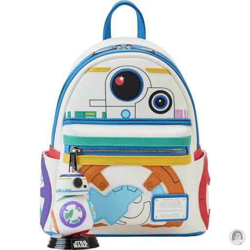 Loungefly Star Wars Star Wars BB-8 Pride with Pop! (Bundle) Mini Backpack