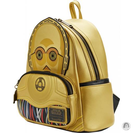 Star Wars C-3PO Cosplay Mini Backpack Loungefly (Star Wars)