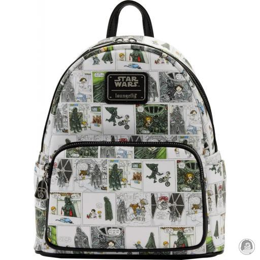 Loungefly Comic Strip Star Wars Darth Vader Comic Strip Mini Backpack