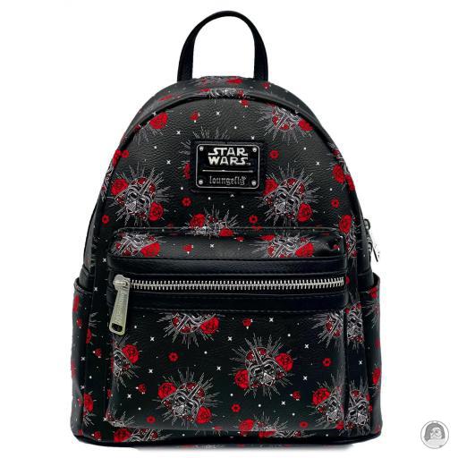 Star Wars Darth Vader Sugar Skull Mini Backpack Loungefly (Star Wars)