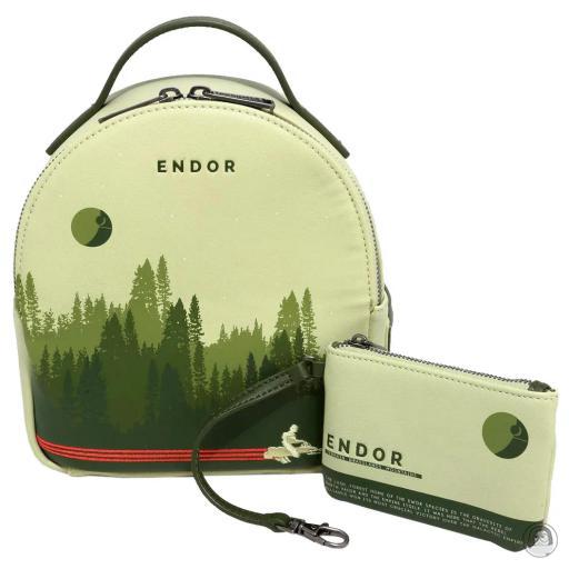 Loungefly Star Wars Star Wars Endor Mini Backpack & Coin purse