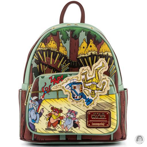 Loungefly Star Wars Ewoks and Droids Mini Backpack