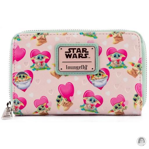 Star Wars Grogu Valentines Zip Around Wallet Loungefly (Star Wars)