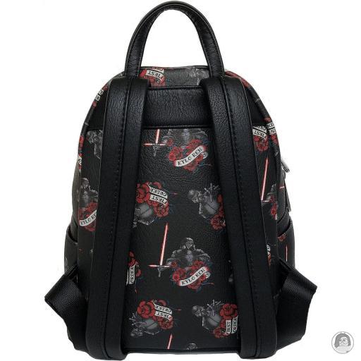 Star Wars Kylo Ren Roses Tattoo All Over Print Mini Backpack Loungefly (Star Wars)