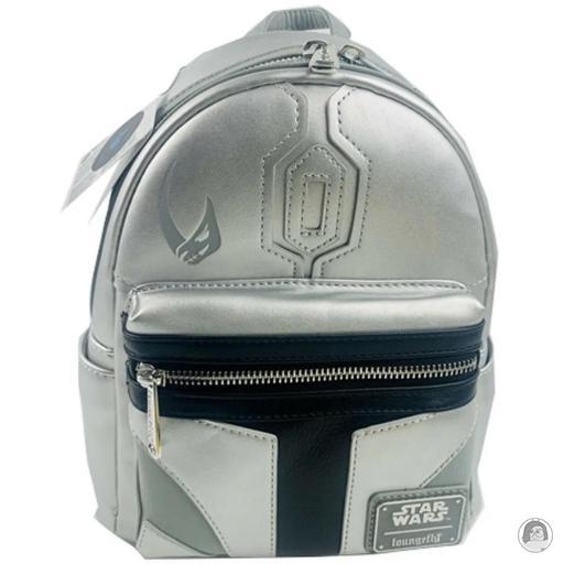 Star Wars Mandalorian Mando Helmet Cosplay Mini Backpack Loungefly (Star Wars)