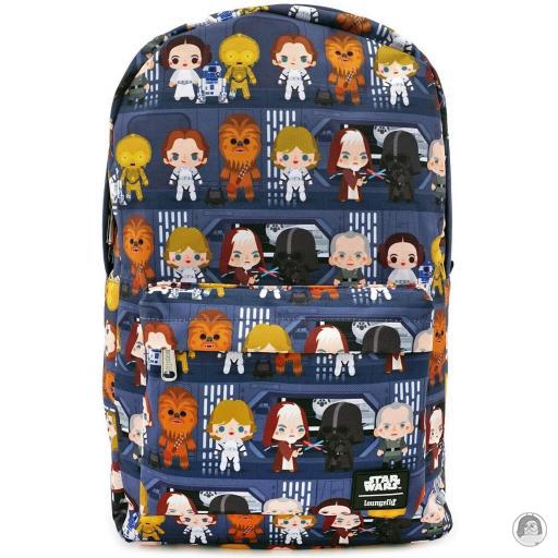 Loungefly Star Wars Star Wars A New Hope Chibi All Over Print Backpack