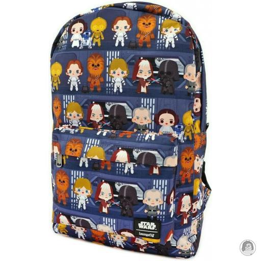 Star Wars A New Hope Chibi All Over Print Backpack Loungefly (Star Wars)