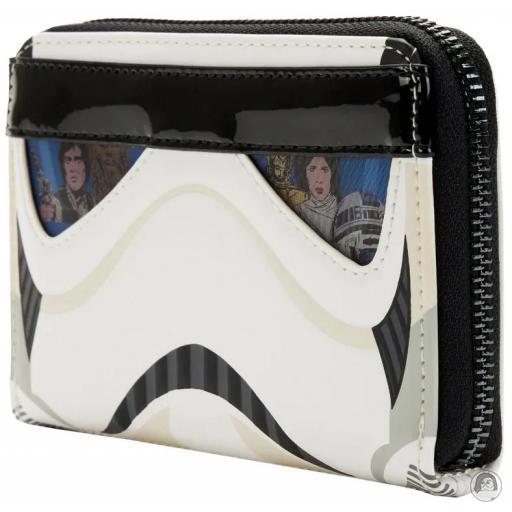 Star Wars Stormtrooper Cosplay Zip Around Wallet Loungefly (Star Wars)
