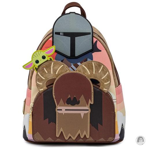 Star Wars The Mandalorian Bantha Ride Cosplay Mini Backpack Loungefly (Star Wars)