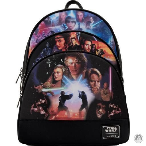 Star Wars Trilogy 2 Mini Backpack Loungefly (Star Wars)