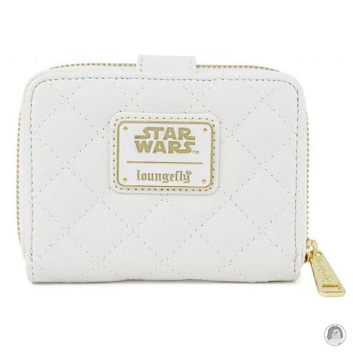Star Wars White Gold Rebel Hardware Zip Around Wallet Loungefly (Star Wars)
