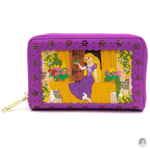 Loungefly Tangled (Disney) Princess Stories Series Tangled Zip Around Wallet