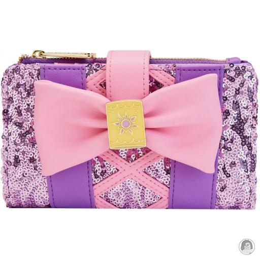Loungefly Tangled (Disney) Sequin Glow Flap Wallet