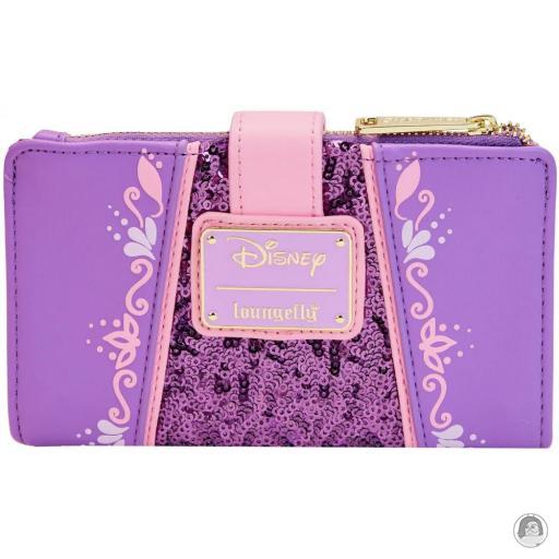 Tangled (Disney) Sequin Glow Flap Wallet Loungefly (Tangled (Disney))