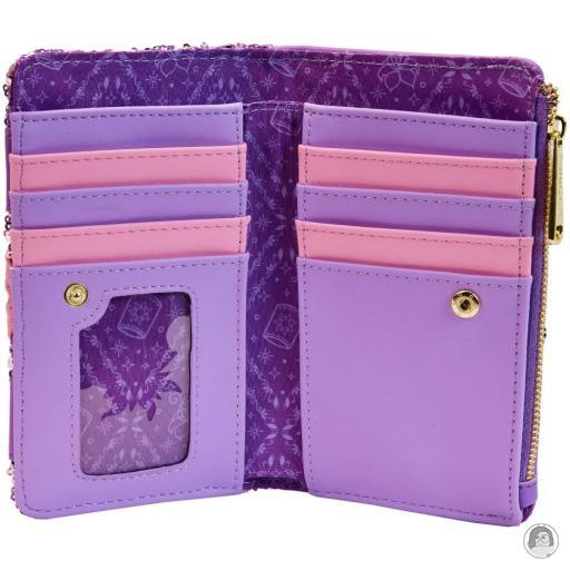 Tangled (Disney) Sequin Glow Flap Wallet Loungefly (Tangled (Disney))