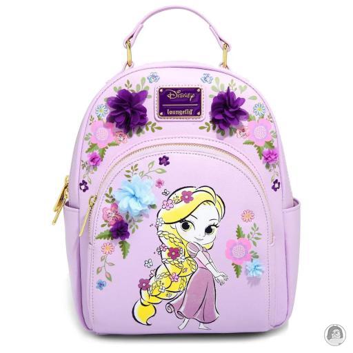 Tangled (Disney) Tangled Floral Mini Backpack Loungefly (Tangled (Disney))