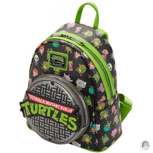 Teenage Mutant Ninja Turtles Teenage Mutant Ninja Turtles Sewer Cap Mini Backpack Loungefly (Teenage Mutant Ninja Turtles)