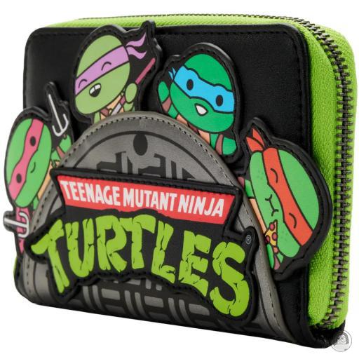 Teenage Mutant Ninja Turtles Teenage Mutant Ninja Turtles Sewer Cap Zip Around Wallet Loungefly (Teenage Mutant Ninja Turtles)