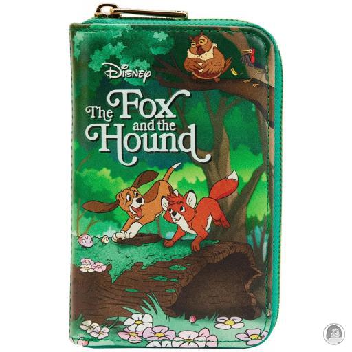 Loungefly The Fox and the Hound (Disney) Classic Book Zip Around Wallet